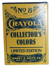 Crayola No 8 Collector's Colors Limited Edition - 1991 - Retired - Vintage picture