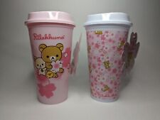 San-X Rilakkuma Sakura Microwavable Coffe e Cup Set Of 2 picture