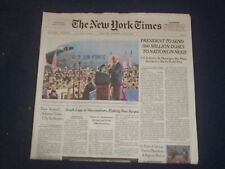2021 JUNE 10 NEW YORK TIMES -PRESIDENT TO SEND 500 MIL. DOSES TO NATIONS IN NEED picture