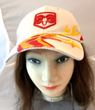 Vintage Dodge Ram Royal Gate Dodge Hat/Cap Snapback Embroidered with Flames NICE picture