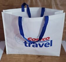 Costco Travel/Citi Large White Advertising Tote Bag Sacatelle 17