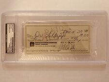 Roy Demeo Signed Check - PSA/DNA Certified picture