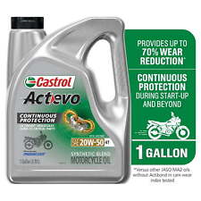 4T 20W-50 Part Synthetic Motorcycle Oil, 1 Gallon picture