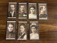 WILLs cigarette Greek royal family cards picture