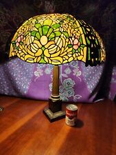 Antique Leaded Glass Table Lamp Duffner & Kimberly Tiffany Handel Art Nouveau  picture