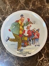 The Skating Lesson by Joseph Csatari 1981 Grandparent Collection Collector Plate picture