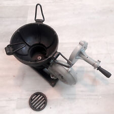 Vintage Style Forge Furnace With Hand Blower Pedal Type Handle Bowl Size 7.5