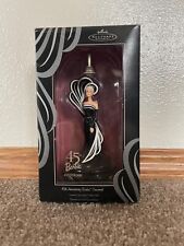 2004 Hallmark 45th Anniversary Barbie Ornament with Lighted Display Stand picture