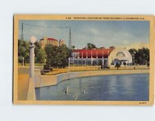 Postcard Municipal Auditorium from Causeway Clearwater Florida USA North America picture