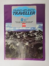 Vtg Trans Atlantic Traveller Guide Airlines In Flight Complimentary Copy 1973 picture