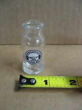 Vintage Southern Pacific Lines SPRR Railroad Miniature Glass Bottle picture