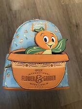 2024 Disney Parks Epcot Flower & Garden Festival Orange Bird Loungefly Backpack picture