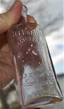 BEE BRAND EXTRACTS rare 1890s McCormick & Co bottle with logo picture