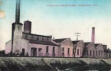 Burlington Brass Works Burlington Wisconsin WI 1909 Postcard picture