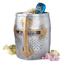 12th Century Style Knights of the Crusade Helmet Medieval Garbage Trash Bin picture