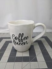 Pier 1 Imports Coffee Queen Mug Cup Stoneware picture