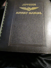 VTG JEPPESEN AIRWAY MANUAL LOADED EASTERN AND WESTERN UNITED STATES MASSIVE LOT picture