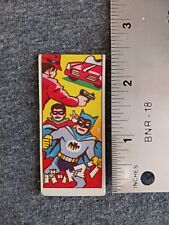Menko Trading Card Batman and Robin japanese DC Comics Japan picture
