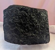 GIANT Black Coal Anthracite Carbon Mineral Rock Deep Mine Raw 9x7.5x3.5