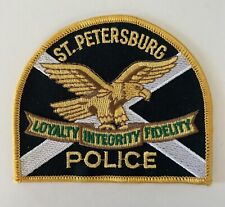 St. Petersburg Florida Police Patch - Loyalty, Integrity, Fidelity picture