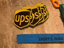 One 1 UPS United Parcel Service Vintage Patch picture