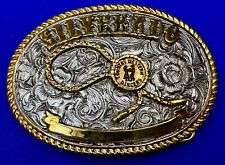 Silverado Country Western Dancers Trophy Style Creative Castings Belt Buckle picture