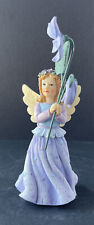 Kathy Killip 2002 Figurine Wildflower Angels Violets for February Demdaco China picture