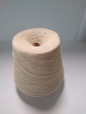 Huge Vintage Reel Of Ivory  Cotton Thread 1930 era ( clean ) 7+ 1/2