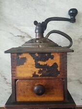 Large Antique American Coffee Grinder picture