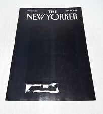 2001 THE NEW YORKER MAGAZINE 9/11 SEPTEMBER 24 2001 picture