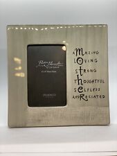 NEW Demdaco Poetic Threads by Lori Siebert “Mother” 4x6 Ceramic Photo Frame picture