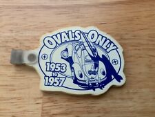 VW VINTAGE OVALS ONLY 1953-1957 RUBBER KEY RING picture