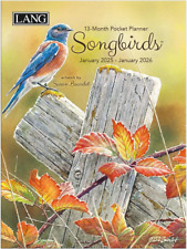 Lang Songbirds™ 2025 Monthly Pocket Planner w picture