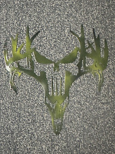 Deer Punisher Skull Metal Sign CNC Plasma picture