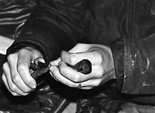 Photo 6x4 Ringing a Storm Petrel by Cape Wrath Leac Buidhe These tiny,  c1990 picture