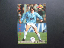 1995 Panini FOOTBALL CARDS - STAR N° I 07 - LORDS / LAZIO ROME / ITALY. picture