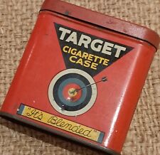 Vintage Target cigarette tin  Louisville KY case pocket box picture