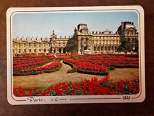 Postcard: Paris, France, le Louvre, l'aile Nord et les jardins - Continental picture
