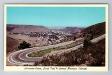 Lookout Mountain CO-Colorado, Horseshoe Curve, Lariat Trail, Vintage Postcard picture