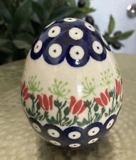 Boleslawiecka Ceramika Decorative Easter Egg 4