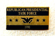 1990 REPUBLICAN PRESIDENTIAL TASK FORCE PIN George H.W. Bush picture