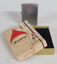 Vintage 1974 ZIPPO Lighter - No. 200 Brush Finish w/Original Box picture
