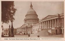 Washington D.C. United States Capitol Building c.1910's RPPC B393 picture
