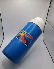 Vintage Coleman Tuffoams Insulated Water Bottle Blue Clean Inside   picture