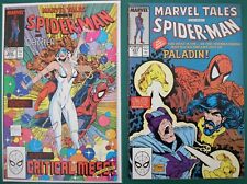 Marvel Tales #232 231 Lot Todd McFarlane Dazzler GGA Cover Spider-Man Paladin picture