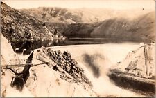 Vintage  Idaho RPPC Real Photo Postcard Arrowrock Dam picture