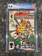 Iconic Copper Age Crossover: G.I. Joe & the Transformers #1 CGC 9.8 White Pages picture