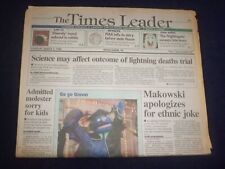 1998 MARCH 5 WILKES-BARRE TIMES LEADER - MAKOWSKI APOLOGIZES FOR JOKE - NP 8216 picture