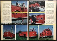 American LaFrance Fire Truck 1947 pictorial 