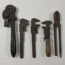 Vintage U.S. America Tools Forged Steel Wrenches Clamps Pliers Gas Burner Ladd picture
